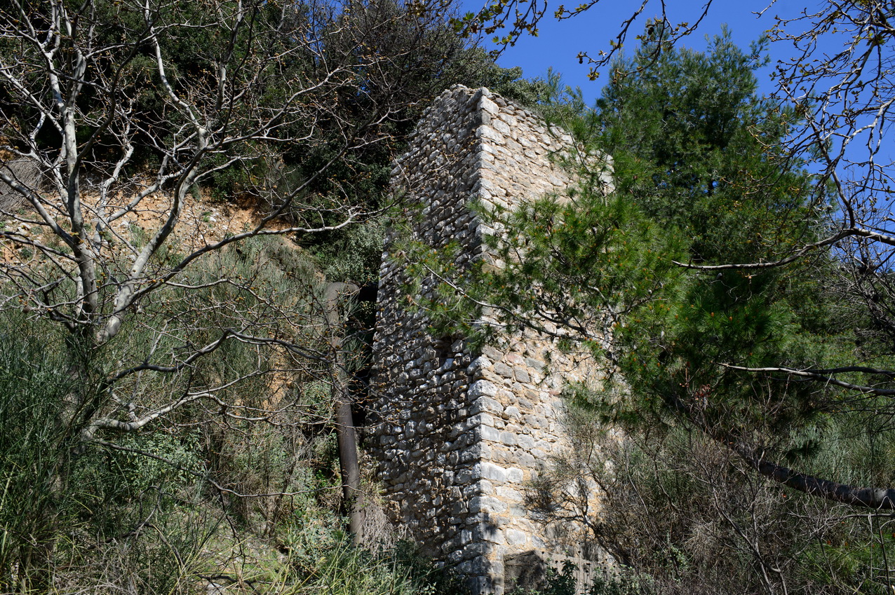 Μεσαιωνικό έργο μεταφοράς νερού στο Κάστρο 2